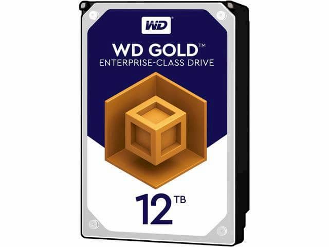 Ổ Cứng Lưu Trữ WD Gold 12TB