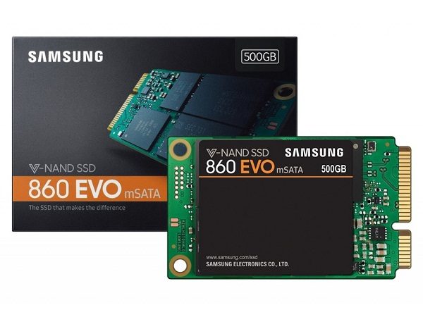 SSD Samsung 860 EVO 500GB mSATA Chính Hãng