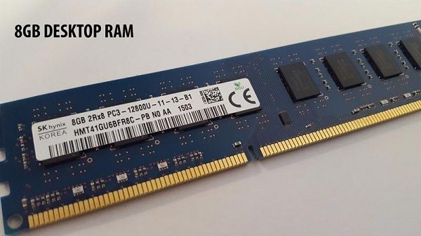RAM Desktop DDR3 Hynix 8GB Bus 1600