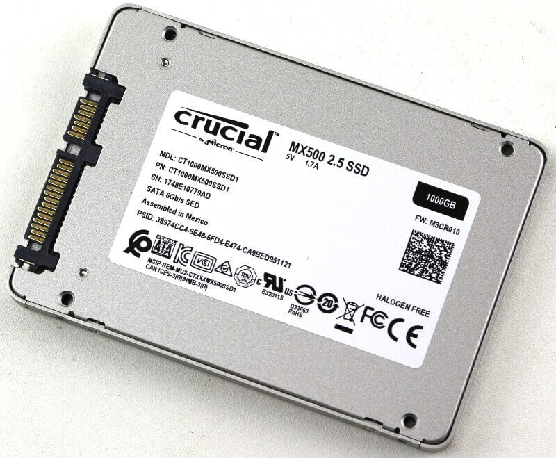 SSD Crucial MX500 1TB 2.5 SATA iii
